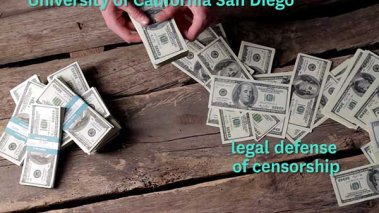 UC San Diego Legal Defense of Censorship