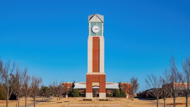 Freede Centinnial Tower in Oklahoma Christian University at Edmond Oklahoma