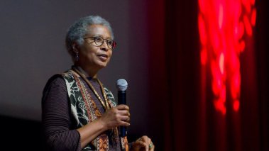 Alice Walker speaking at a TEDx event