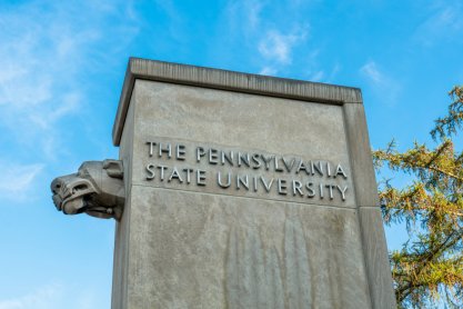 campus of Penn State University 