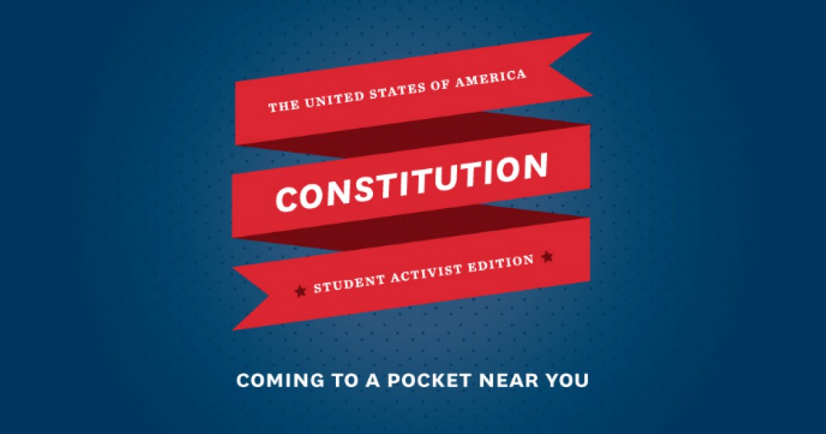 So You've Received Your Pocket Constitutions… Now What?