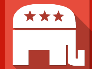 Lindenwood College Republicans logo