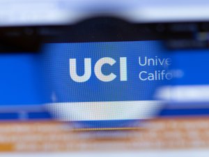 University of California, Irvine UCI website with logo 