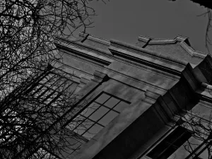 Old Main Graduate School Building, West Texas A&M University, Canyon, Texas.