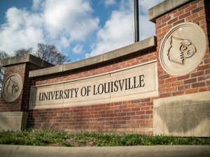 University of Louisville sign 