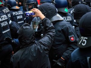 Riot police in Germany