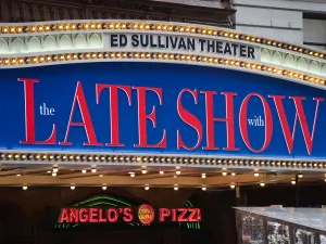 The Late Show with Stephen Colbert at the Ed Sullivan Theater on Broadway