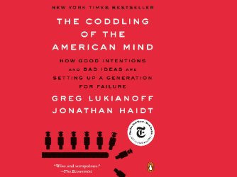 Book cover "Coddling of the American Mind"