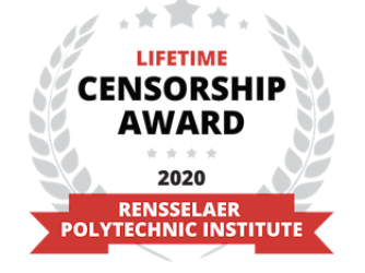 Lifetime Censorship Award 2020: RPI