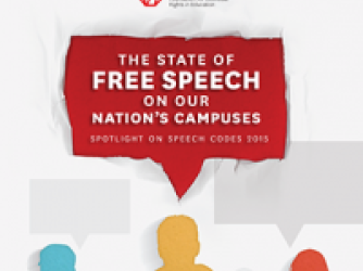2015 Spotlight on Speech Codes Report Cover