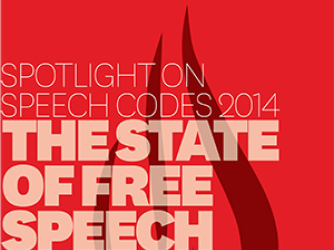 Spotlight on Speech Codes 2014 cover