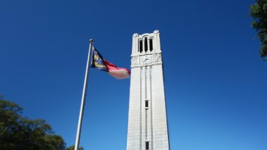 NC State's Memorial Bell Tower