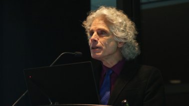 Steven Pinker speaks at FIRE's 2019 Faculty Conference.