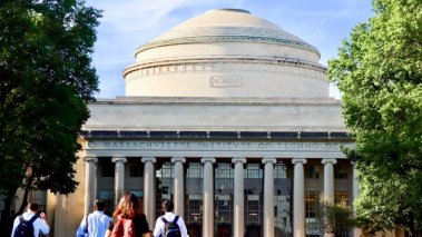 MIT's famous campus dome in Boston.
