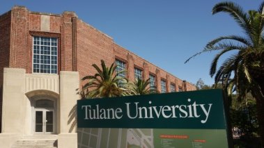 Campus shot of Tulane University