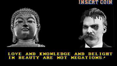 Nietzsche versus Buddha