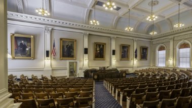 New Hampshire House of Representatives Chamber