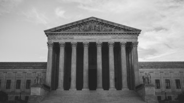 Supreme Court black and white