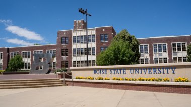 Boise State University in Idaho.