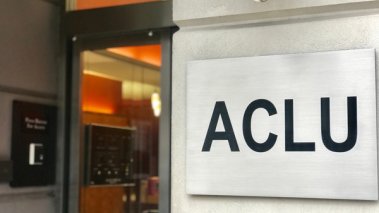 ACLU sign