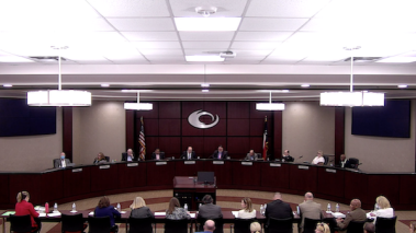 Meeting of Collin College Board of Trustees on June 22, 2021.