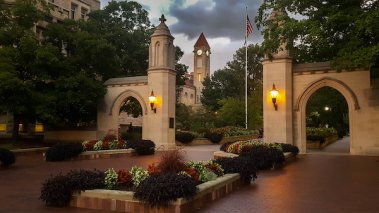 Indiana University entrance