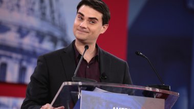 Ben Shapiro speaking at the 2018 Conservative Political Action Conference in National Harbor, Maryland.