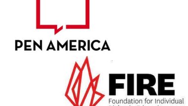FIRE and PEN America logo