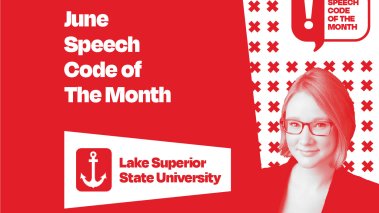 June Speech Code of the Month
