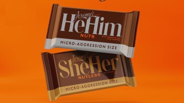 Jeremy HeHim SheHer candy bars