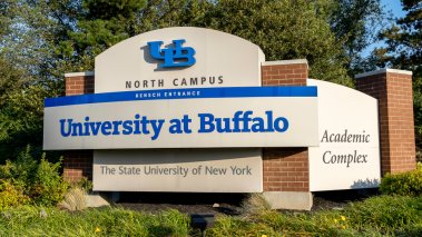 Entrance to SUNY Buffalo