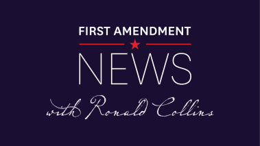 First Amendment News with Ronald Collins signature
