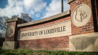 University of Louisville sign 