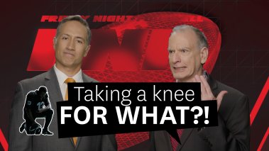 Sports announcers and the words "Taking a knee for what?"