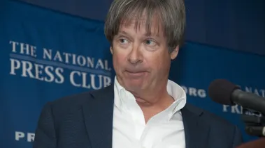 Humorist and author Dave Barry speaks about his new book at the National Press Club in Washington DC