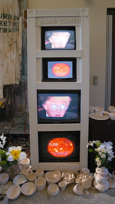 Termite TV art installation Alan Powell