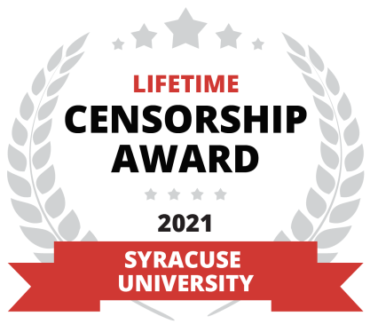 Lifetime Censorship Award seal