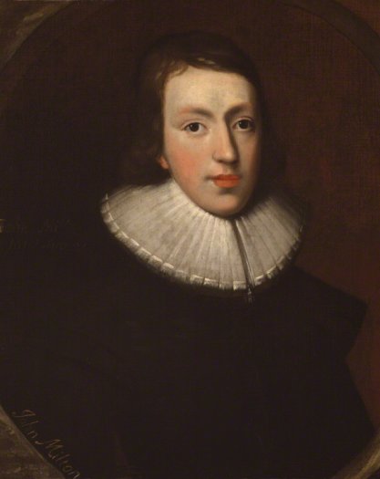 Portrait of John Milton in National Portrait Gallery