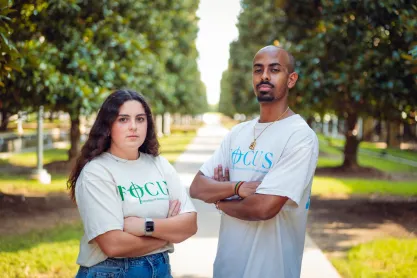 Members of Fellowship of Christian University Students at UT-Dallas