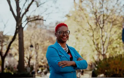 FIRE plaintiff Monica Meeks