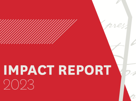 2023 Year-End Impact Report Cover