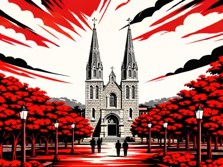 Illustration of Villanova University