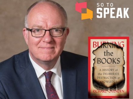 'Burning the Books' with Richard Ovenden