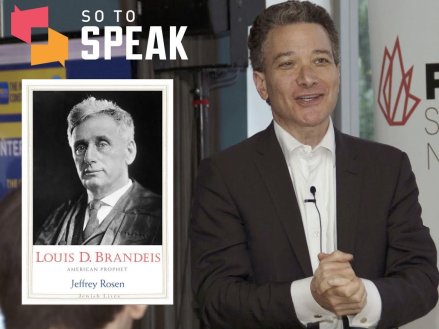 The life of Louis Brandeis w/ Jeffrey Rosen
