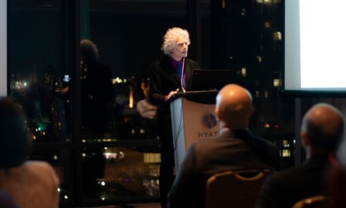 Steven Pinker delivers the keynote address at FIRE's 2019 Faculty Conference in Boston.