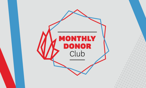 Monthly donor club logo