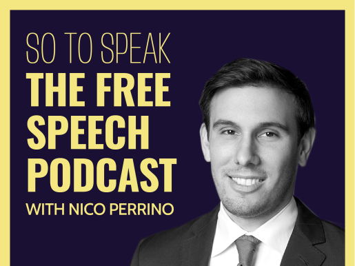 So to Speak podcast transcript: 'Can free speech be progressive?