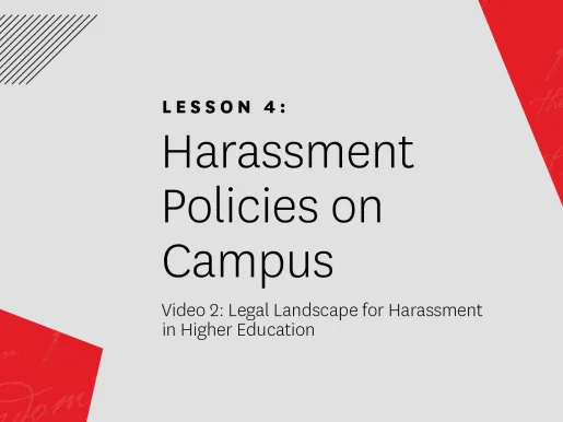 YouTube thumbnail for FIRE's First Amendment Lessons for College Administrators
