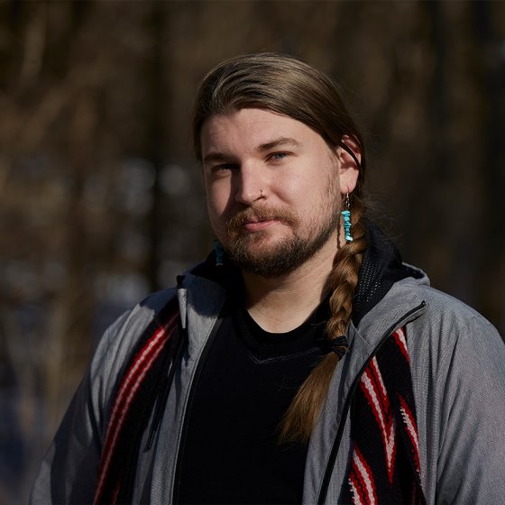 Haskell Indian Nations University Student Journalist Jared Nally