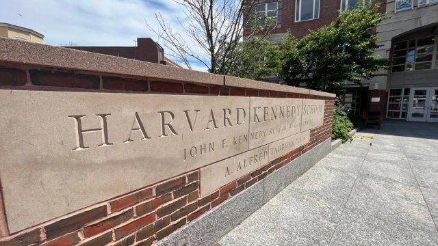 Harvard Kennedy School sign